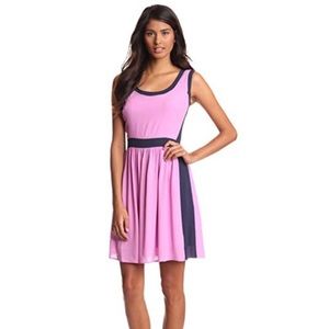 Pink and Navy Lilly Pulitzer Dress - 00